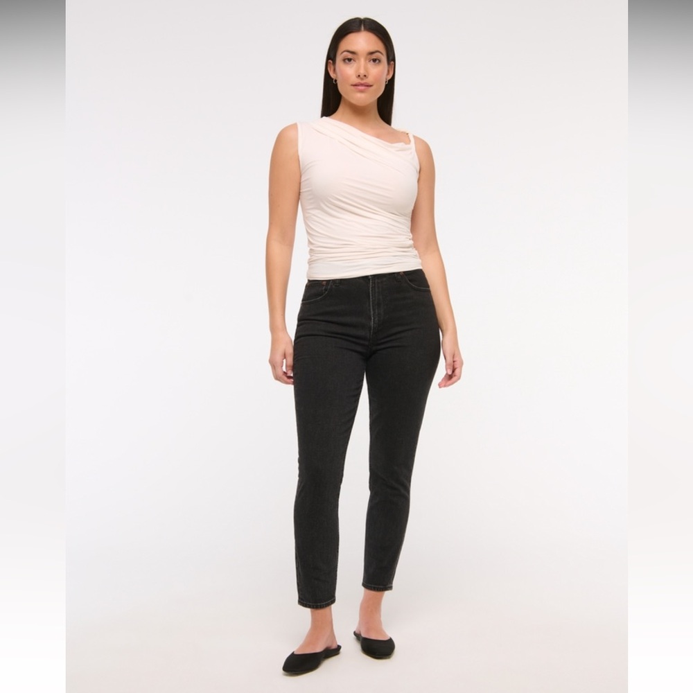 Abercrombie & Fitch, curve love high rise skinny jeans